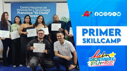 Certificación Skillcamp 2025: jóvenes innovadores en el Centro de Innovación "Chele" Moreno 🎓