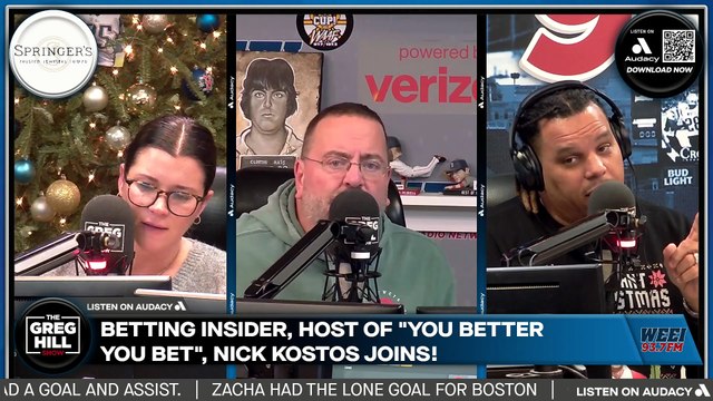 I think the Patriots are better than the Ravens - Host of You Better You Bet, betting insider, Nick Kostos joins!