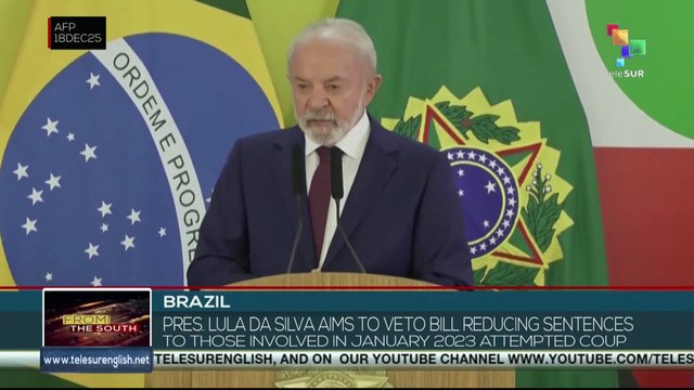 Pres. Lula aims to veto bill reducing sentences to those involved in January 2023 attempted coup