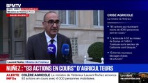 Laurent Nuñez appelle les agriculteurs à 