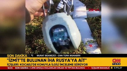 İzmit'te insansız hava aracı düştü: İçişleri Bakanlığı'ndan açıklama geldi