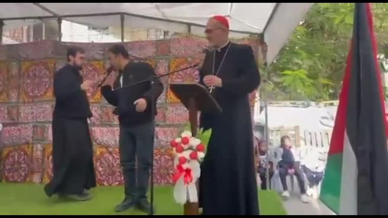 Il cardinale Pizzaballa a Gaza per celebrare il Natale