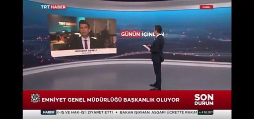 TRT Haber canlı yayınında şok anlar: ''Yeter'' diye bağırdı!