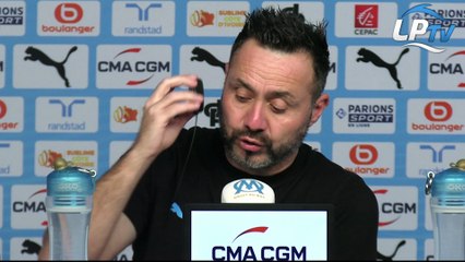 Intégrale de la conférence de presse de Roberto De Zerbi avant le déplacement à Bourg-en-Bresse