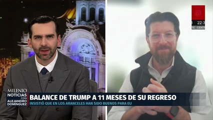 Balance de Trump a 11 meses con aranceles como eje económico