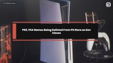 PS5, PS4 Games Being Delisted From PS Store as Dev Closes