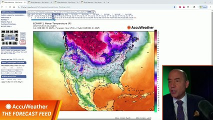 Snow dwindles in the Northeast, stormy in California