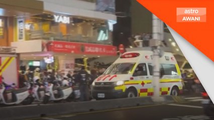 Bom asap dan serangan pisau di stesen MRT Taipei