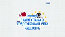 В каких странах ЕС студенты чаще всего бросают учебу и почему?