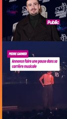 Pierre Garnier annonce faire une pause dans sa carrière musicale