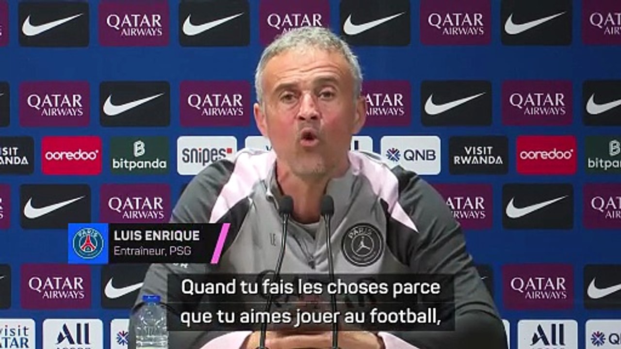 Luis Enrique : “C’était une très bonne finale contre Flamengo, on a défendu à un très haut niveau”