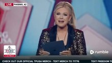 Erika Kirk blames ‘the enemy’ for her iPad containing speech failing at TurningPointUSA conference