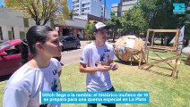 Stitch llega al boulevard de 19: otro histórico grupo de muñecos que se prepara para una quema especial en La Plata
