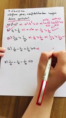 Matematik Basit Eşitsizlik Sorusu
