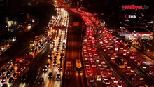 İstanbul'da cuma trafiği! Yoğunluk 3 gündür yüzde 80'in altına inmedi