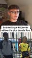 Les mots que les jeunesutilisent le plus dans la Rue #quiz #classement