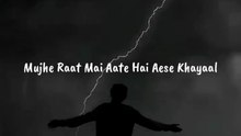 Late Night Thoughts in Hindi | Dard Bhari Shayari on Broken Dreams | Heart Touching Lines 2025
