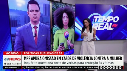 MPF apura omissão em casos de violência contra a mulher em São Paulo | TEMPO REAL