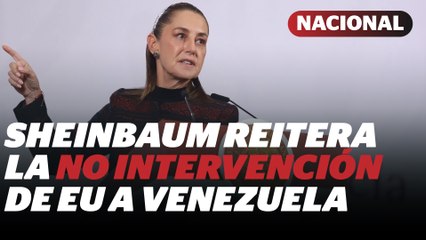 Sheinbaum reitera desacuerdo político con María Corina Machado: "No todo es género" | Reporte Indigo