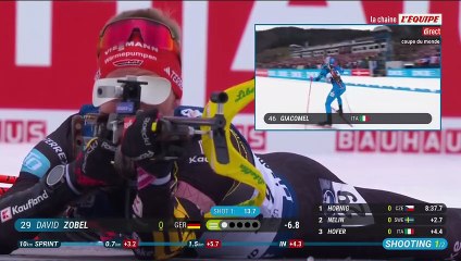 Le replay du sprint hommes Grand-Bornand - Biathlon - Coupe du monde - Biathlon