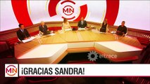 Así fue la despedida de Sandra Borghi del noticiero de El Trece