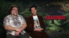 Anaconda's Jack Black & Paul Rudd talk their LONG friendship