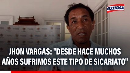 Alcalde distrital de Casa Grande tras crimen en Chicama: "Desde hace muchos años sufrimos este tipo de sicariato"