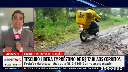 Correios: Tesouro Nacional aprova empréstimo de R$ 12 bilhões à instituição | TEMPO REAL