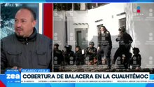 Así fue la cobertura de la balacera entre hombres armados y policías en la Col. Cuauhtémoc