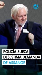 La policía sueca desestima la demanda de Assange contra el Nobel de la Paz Corina Machado