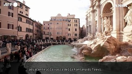 Gualtieri: "Dal primo febbraio a Fontana di Trevi ticket di 2 euro per i turisti"