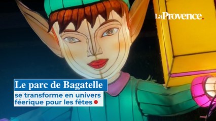 Le parc Bagatelle se transforme en univers féerique pour les fêtes !