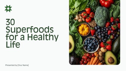 Eating healthy doesn’t have to be complicated. In this video, we explore 30 healthy foods that are commonly included in balanced diets around the world. These foods are known for supporting overall wellbeing, energy, and long-term health when eaten as par