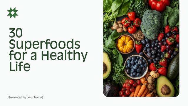 Eating healthy doesn’t have to be complicated. In this video, we explore 30 healthy foods that are commonly included in balanced diets around the world. These foods are known for supporting overall wellbeing, energy, and long-term health when eaten as par