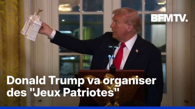 Une compétition comparée aux Hunger Games: Donald Trump lance les Patriot Games