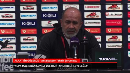 Antalyaspor'da yol haritası Türkiye Kupası maçından sonra belirlenecek