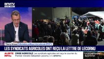 Colère des agriculteurs: les syndicats agricoles ont reçu le courrier du Premier ministre Sébastien Lecornu