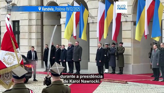 Presidente polaco diz que visita de Zelenskyy a Varsóvia é má notícia para a Rússia