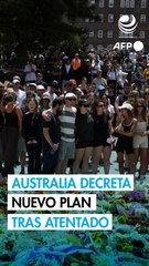 Australia anuncia plan de recompra de armas y "día de reflexión" tras atentado de Sídney