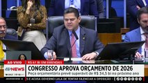 Congresso aprova Orçamento de 2026; entenda