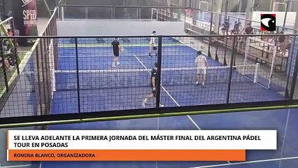 Se lleva adelante la primera jornada del Máster FIal del Argentina Pádel Tour en Posadas