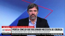 Piperno avalia perícia da saúde de Bolsonaro e necessidade de cirurgia: “Questão de direito humano”