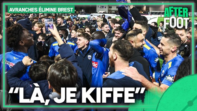 Coupe de France - Avranches élimine Brest : Je kiffe sourit Gravelaine