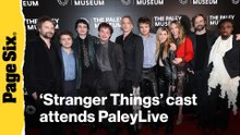 'Stranger Things' cast attends PaleyLive minus David Harbour and Millie Bobby Brown