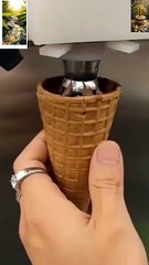 ice Cream chocolat#icecream #dessert #food #cake #chocolate #foodie #اكسبلور #ايس كريم #streetfood