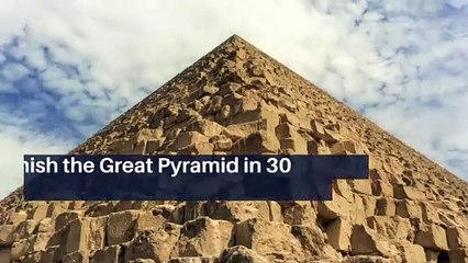 8 interesting facts about the Pyramids of Giza