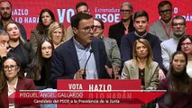 Los candidatos a las elecciones extremeñas piden el voto en el cierre de campaña