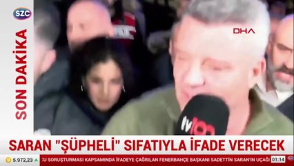 Sadettin Saran'ın uçağı Türkiye'ye iniş yaptı