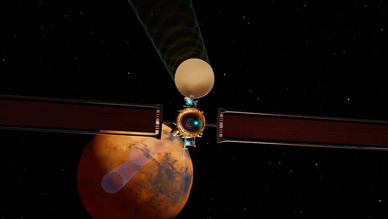 Meet Blue Origin's Mars Telecommunications Orbiter  - 'Continuous Comms'