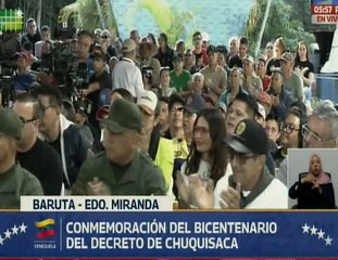 Pdte. Maduro recibe la bandana táctica del Cuerpo de Combatientes Ecosocialistas